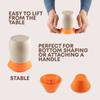 Printed Rim Cone Pottery Rim Cone Shaper Multiple Size Clay Beveling Tool  Creative Pottery Making