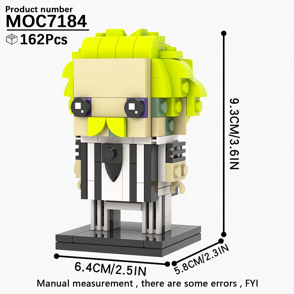 MOOXI Bricks Set Adult Toys For Children Building Blocks Model Kit For Adults MOC Block Assembling Horror Movies BrickHeadz Gift