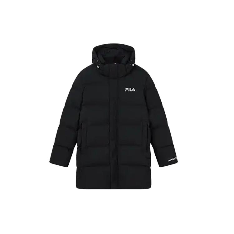 New FILA Down Jackets Men's Black F11M149904F-BK