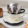 French Luxury Coffee Cups Plate Set, Exquisite High-end Ceramic Mugs, Office Afternoon Tea Cup, Birthday Wedding Souvenirs Mug