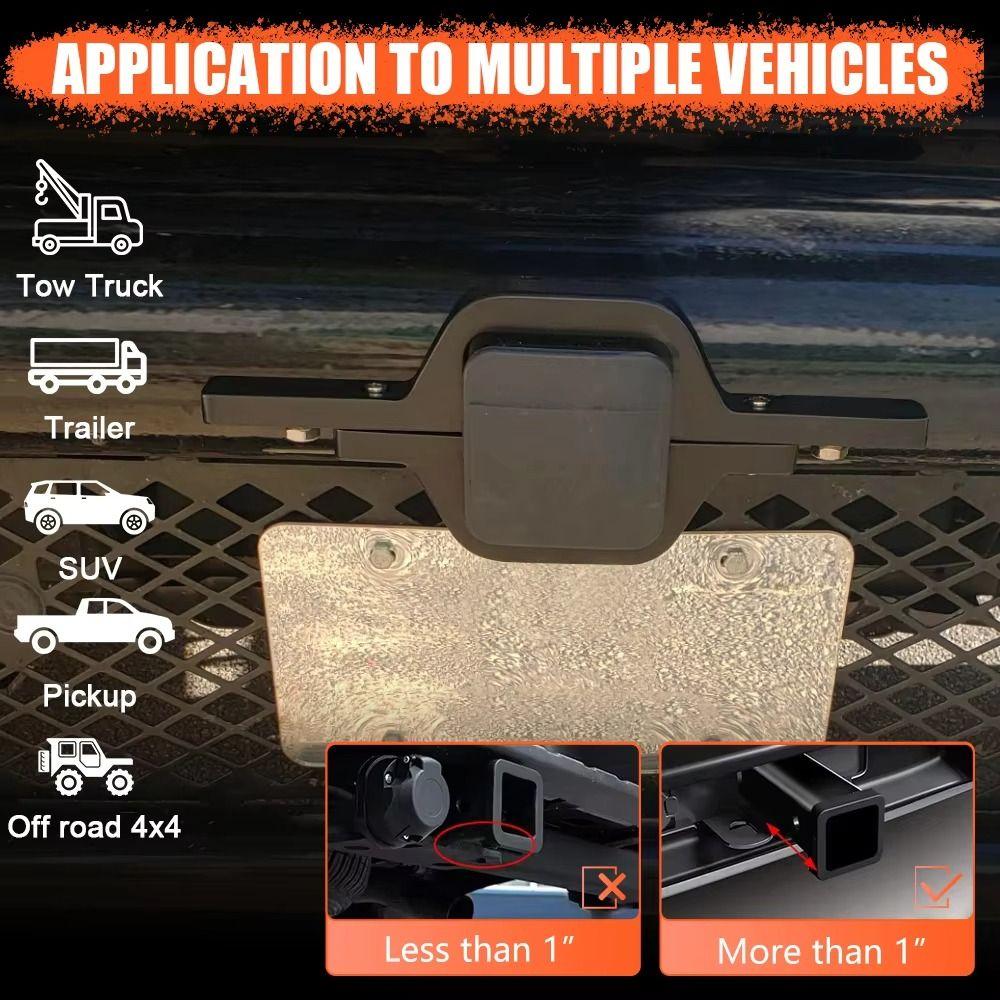 Universal Mount Reverse Road Work Light Waterproof Auto Mount Holder Pickup Truck
