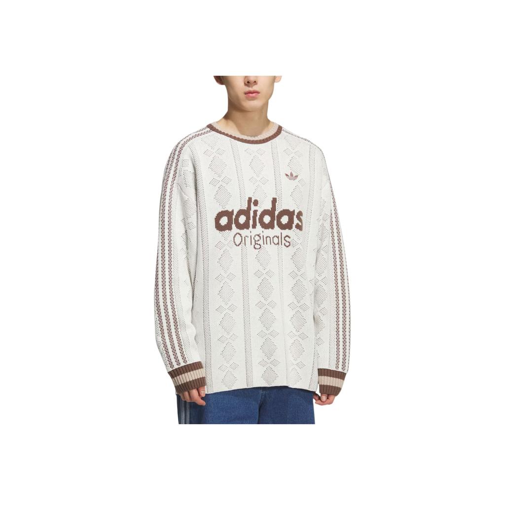 adidas Originali Semplici Comodi Eleganti Maglione in Maglia a Maniche Lunghe Maglione Unisex KS5956