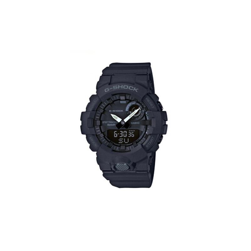 

Casio G-SHOCK G-SQUAD series New concept sports style Bluetooth multi-function step counting and waterproof Quartz movement Resin strap GBA-800-1APRD чорний
