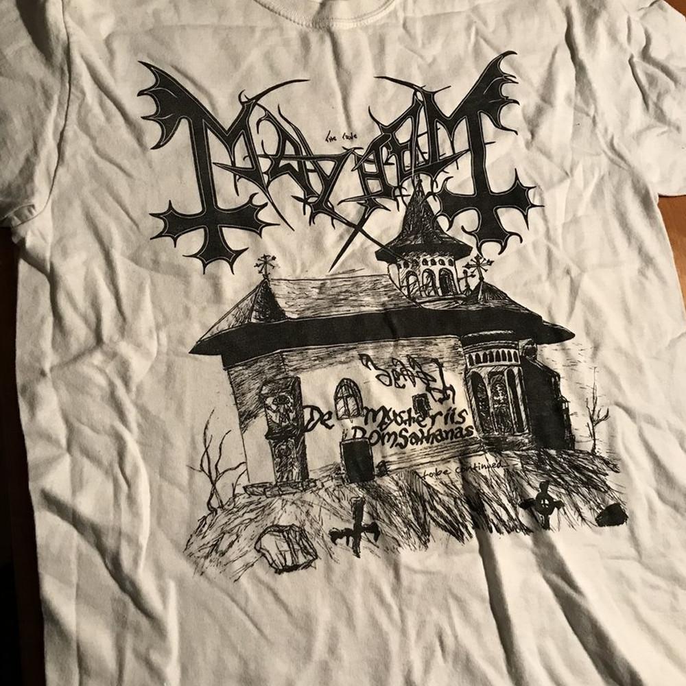 

Mayhem band ALBUM white Tshirt Unisex Tee All sizes S to 45XL XA111 Unisex T-Shirt S