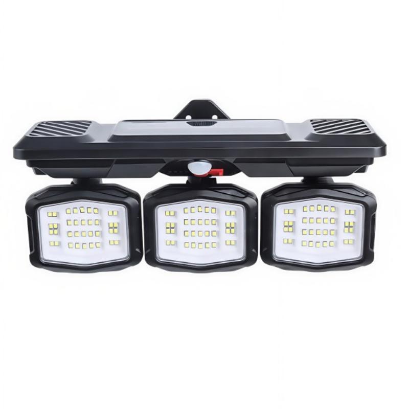 Outdoor Courtyard Solar Wall Lamp, Street Lamp, Outdoor Human Body Sensing Wall Lamp, IP65 Waterproof Three Level Mode
