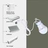 Mini Taşınabilir Led Kamp Lambası 5v Usb Lamba Aydınlatma Okuma Çalışması İçin Süper Dayanıklı Dış Mekan İçin