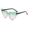 Children Sun Glasses Kids Gradient Colorful Heart-Shaped Sunglasses Girls Boys Sun Shades  UV400 Eyewear Anti Blue Light Glasses