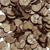 Neu 100 stücke Rustikalen Holz Liebe Herz Hochzeit Tisch Streu Dekoration