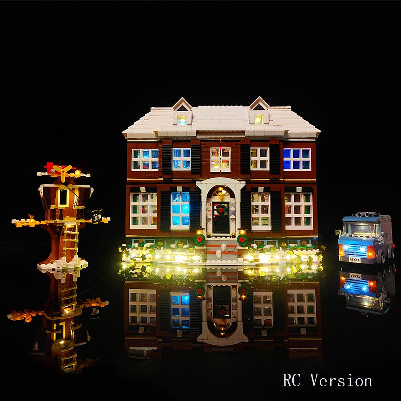 Led Light Kit for LEGO Home Alone Kevin 21330 House With Lamp Ideas Not Include Building Block(Only Led Light Kit)