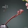 Rosewood Hairpins: Antique-Style Wood Hair Accessories for Hanfu & Qipao