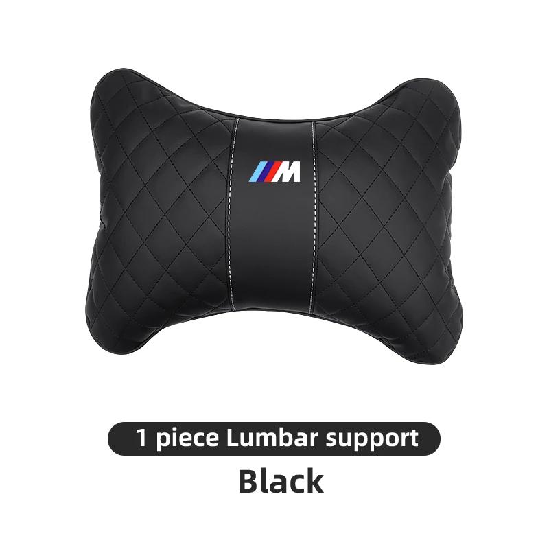 BWQ1 Car Sticker Hot 2026 For BMW Car Logo Headrest Neck Cushion Lumbar Support Memory Foam Pillow For BMW M X1 X3 X5 X6 X7 E30 E90 M
