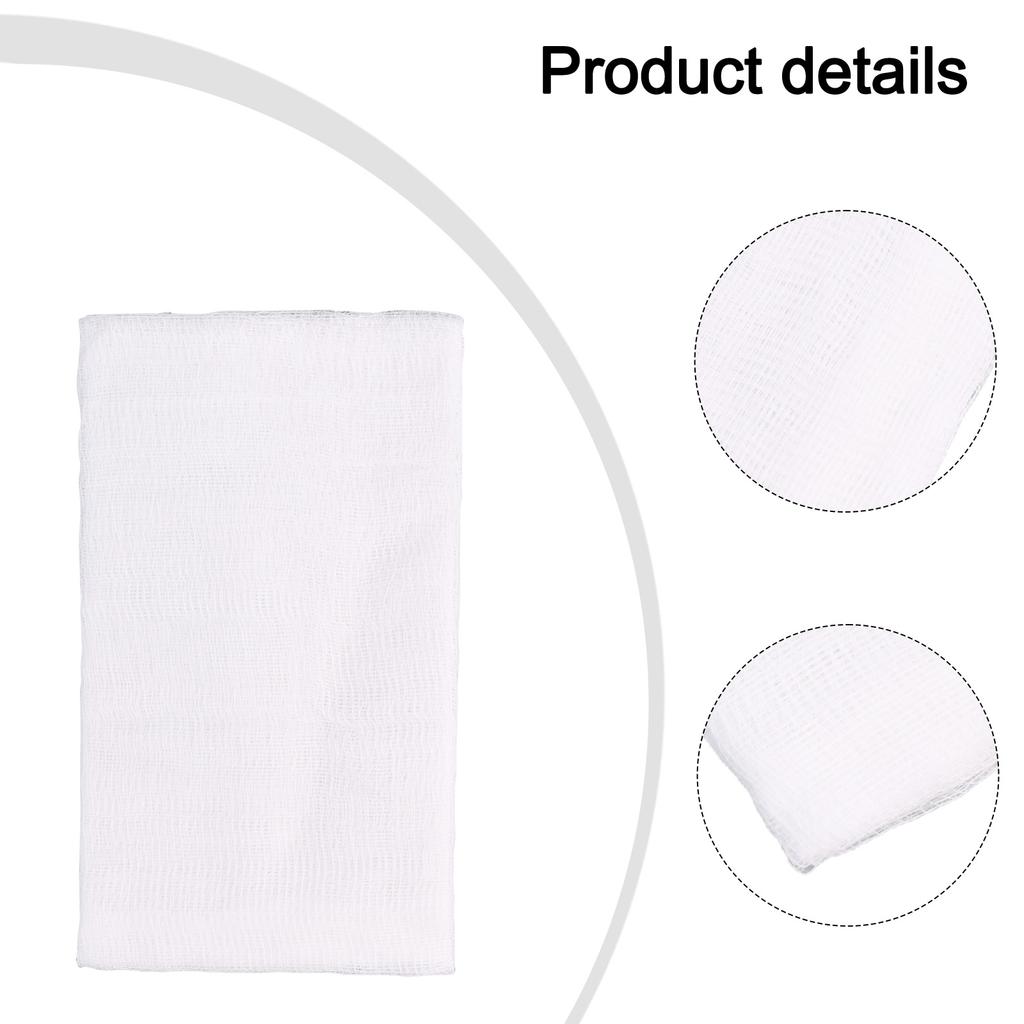 Grade 20 Cheesecloth Unbleached Cotton Fabric Reusable Cheesecloth 2 Yards Cheese Yogurt Filter Kitchen Fine Mesh Strainer