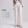 No Support for Pregnant Women Casual Pants Spring and Autumn Wear New Autumn and Winter Belly Straight Wide-leg Pants Winter Wear