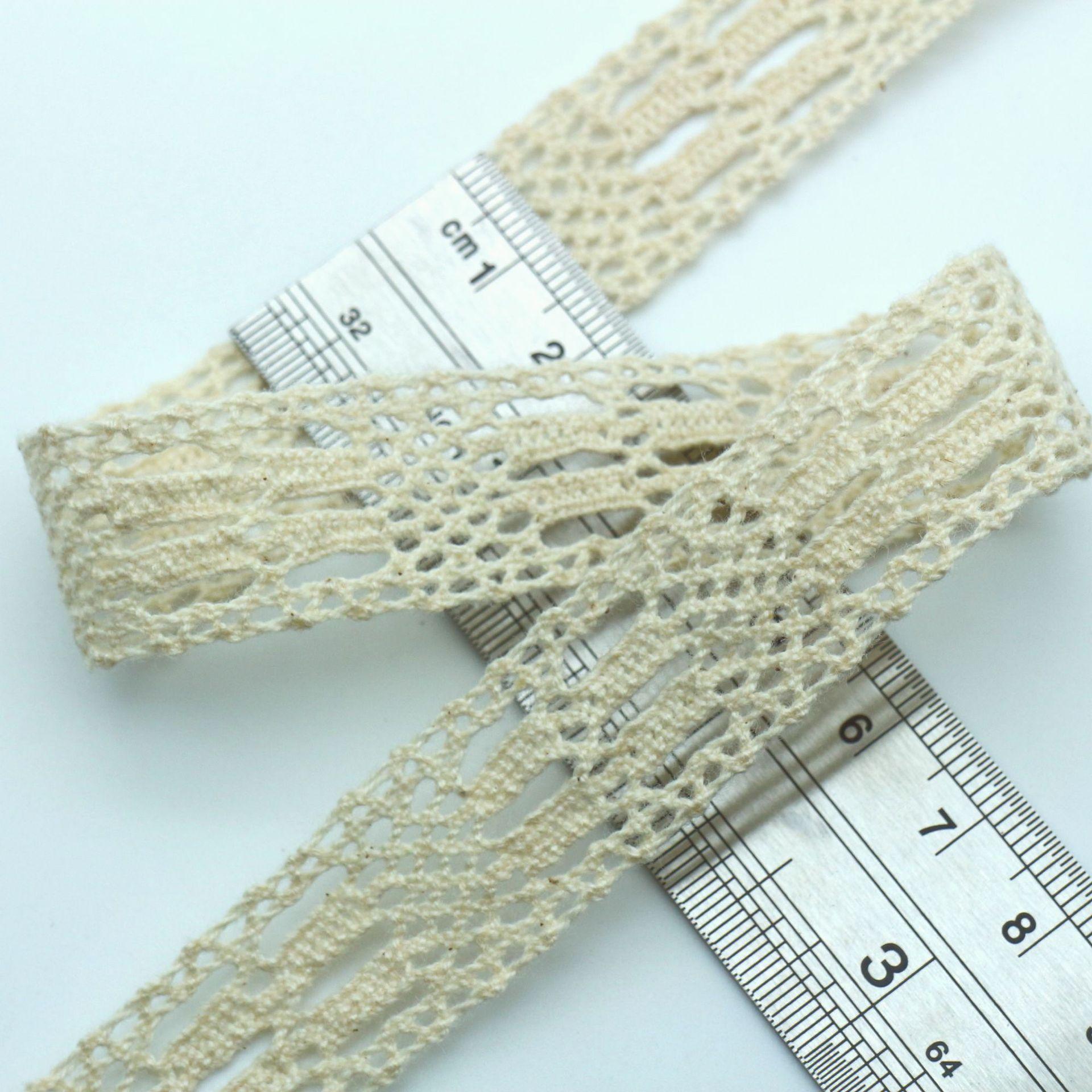 Cotton Thread Lace Accessories Diy Handmade Clothing Fabric Materials Sofa Hat Bedding Curtain Fabric Lace S0736