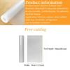 5PCS Translucent white non-slip drawer liner, oil-resistant kitchen protective mat, easy to clean, non-slip surface.