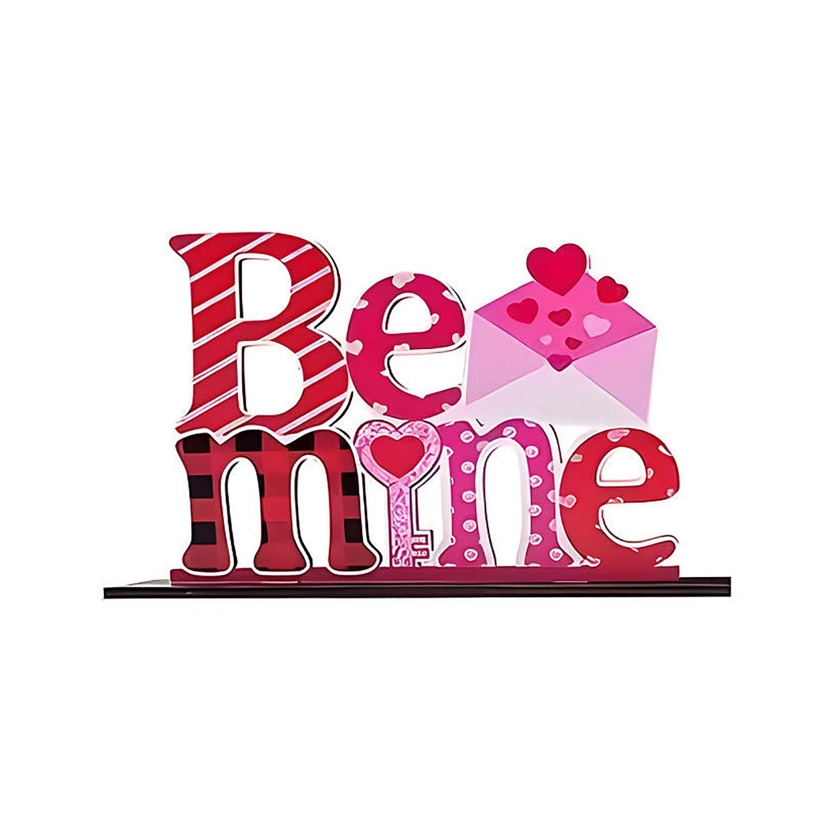 

Украшение в виде полого сердца в виде любовного письма ко Дню святого Валентина - Декор для дома, свадьбы и вечеринки One Size