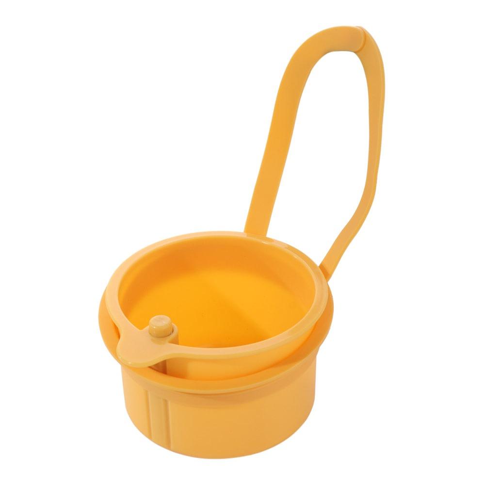 

Creative Sink Hanging Strainer Basket Detachable Quickly Drain Kitchen Garbage Filter Openable Bottom Cover Multifunctional жовтий