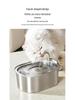 3.2L Stainless Steel Automatic Pet Water Fountain for Cats and Dogs