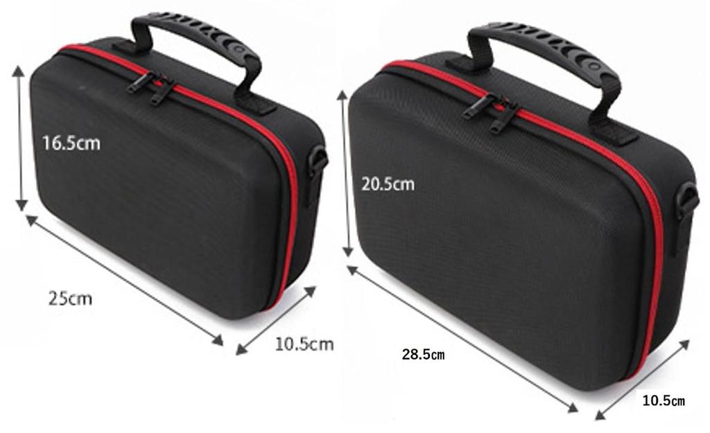 WHISMR W-BM1 Binaural Microphone Protective Carrying Case (Sponge-lined Storage, Medium Size)