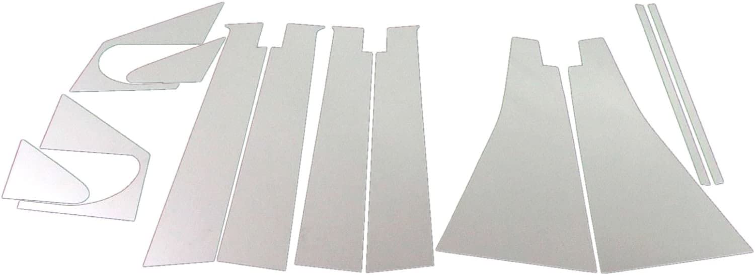 

BRIGHTZ Отделка Панели стоек из нержавеющей стали с козырьком для Ist и 65 и NCP и P65 Ультра-зеркало 60, 61, (Набор из 12 предметов) [PIL-SIL-100] NCP60, NCP61,