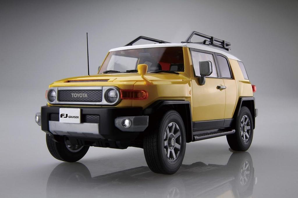 Fujimi Model Car NEXT Series Toyota FJ Cruiser Tone Color Coded Plastic Model Car NX10 1/24 No.10 (Two Yellow)