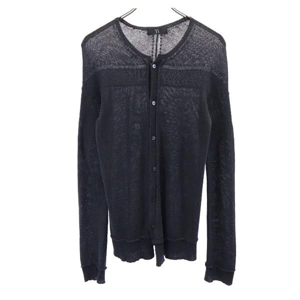 

Кардиган Y s вязаный с длинным рукавом Серый Мужской Б/У
