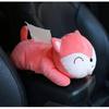 Creative Car Armrest Box Car Tissue Box Draw Cartoon Cute Car Draw Car Tray Trailer Interior Decoration Supplies