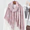 Dicker Pashmina Schal Stola Wickel Paisley Jacquard Stolen Vintage Kaschmir Schals Bedruckter Baumwollschal Sonnenschutz Hijab