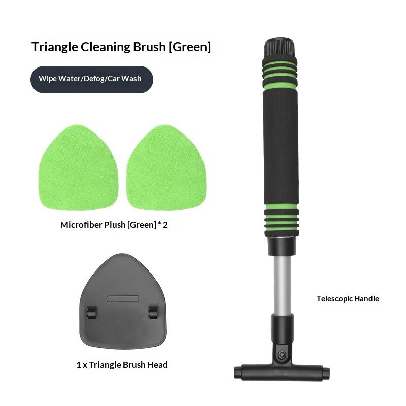 2026 New Car Windshield Cleaning Brush Set Microfiber Telescopic Window Glass Cleaner Car Window Cleaner Window Scraping Mist