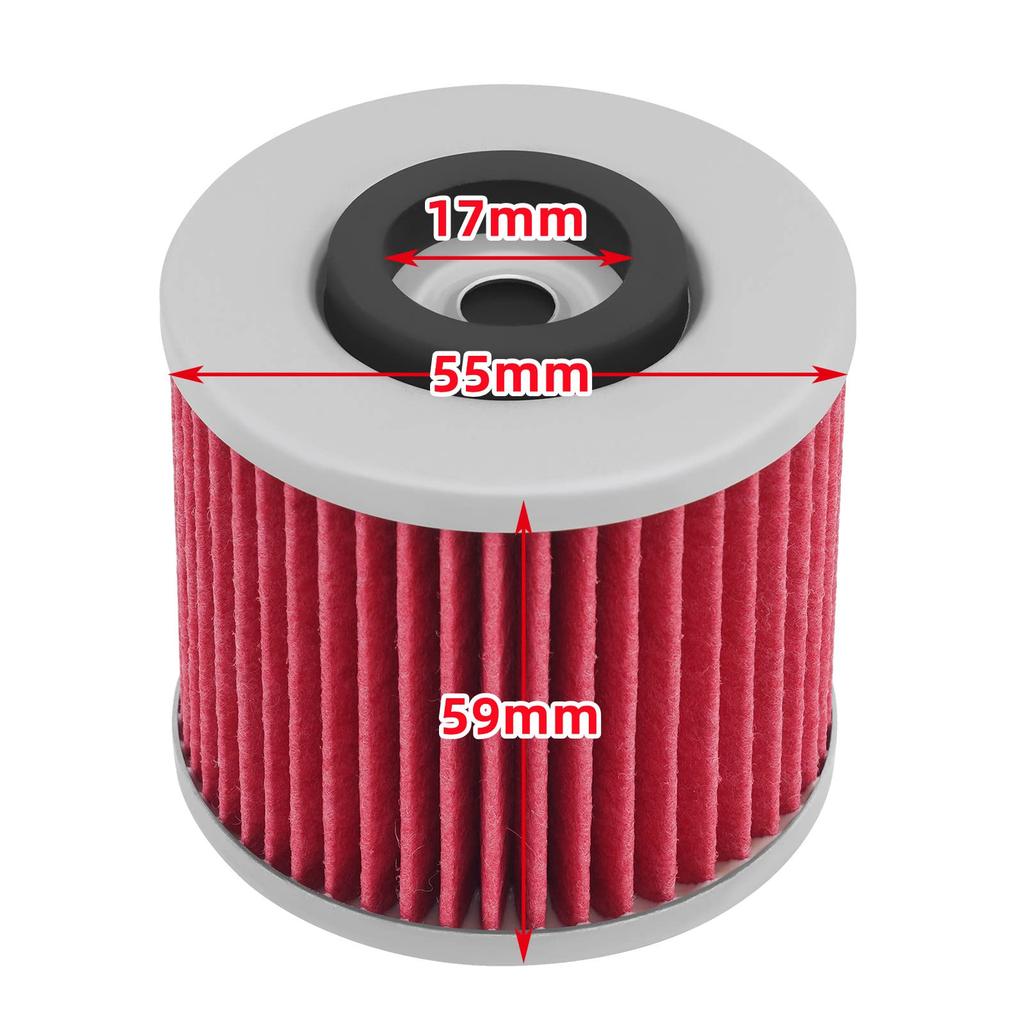 MOACCE Motorcycle Filter Element Compatible Model Yamaha SR400 399 1992-2018/XV125S Virago 125