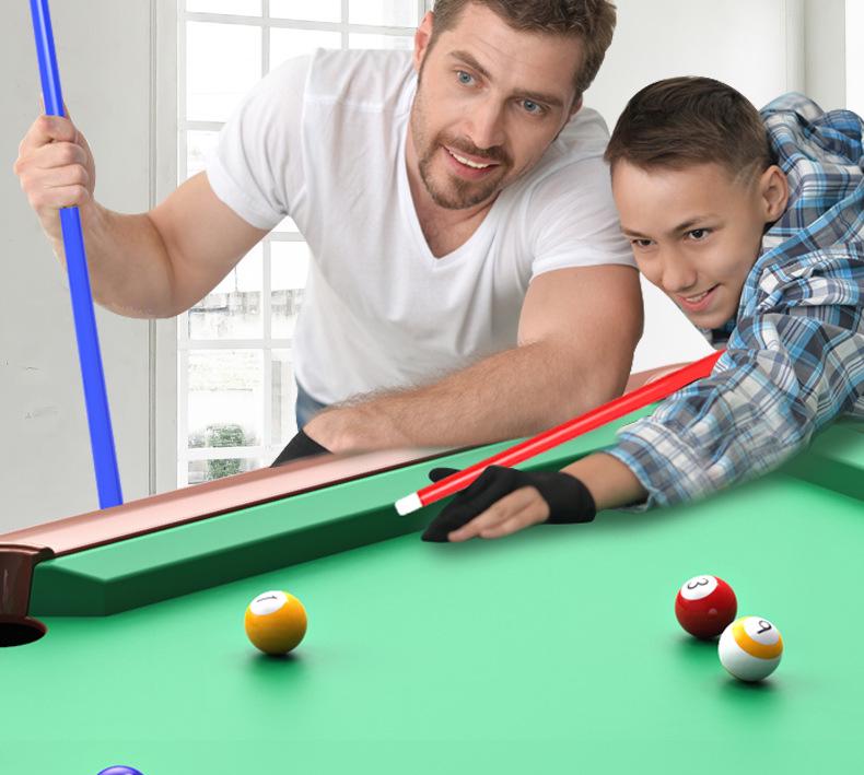 Billiard Table with Automatic Ball Return - Large Indoor Model for Parent-Child Interaction and Children's Simulation Play
