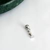 DIY Sliding Chain Alphabet Number Pendant Necklace Personalized Jewelry