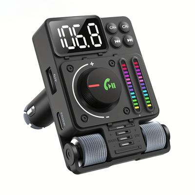 MT01 carro mp3 player U disco sem perdas HIFI equalizador de graves música carro bluetooth transmissor FM