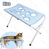Pet Grooming Rack Pet Bath Stand Mesh Bathing Station Foldable Metal Structure With Surface & Strap For Pet Washing Maintenance