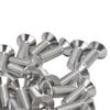 30pcs M10 Allen Socket Screws 10mm A2 Stainless Steel Countersunk Hex Bolts for Industry Fasteners
