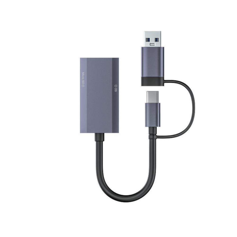 USB 3 0 Type C SD TF Card Reader 2 in 1 Multi Functional Adapter for Phone Computer Camera Memory Card Slot