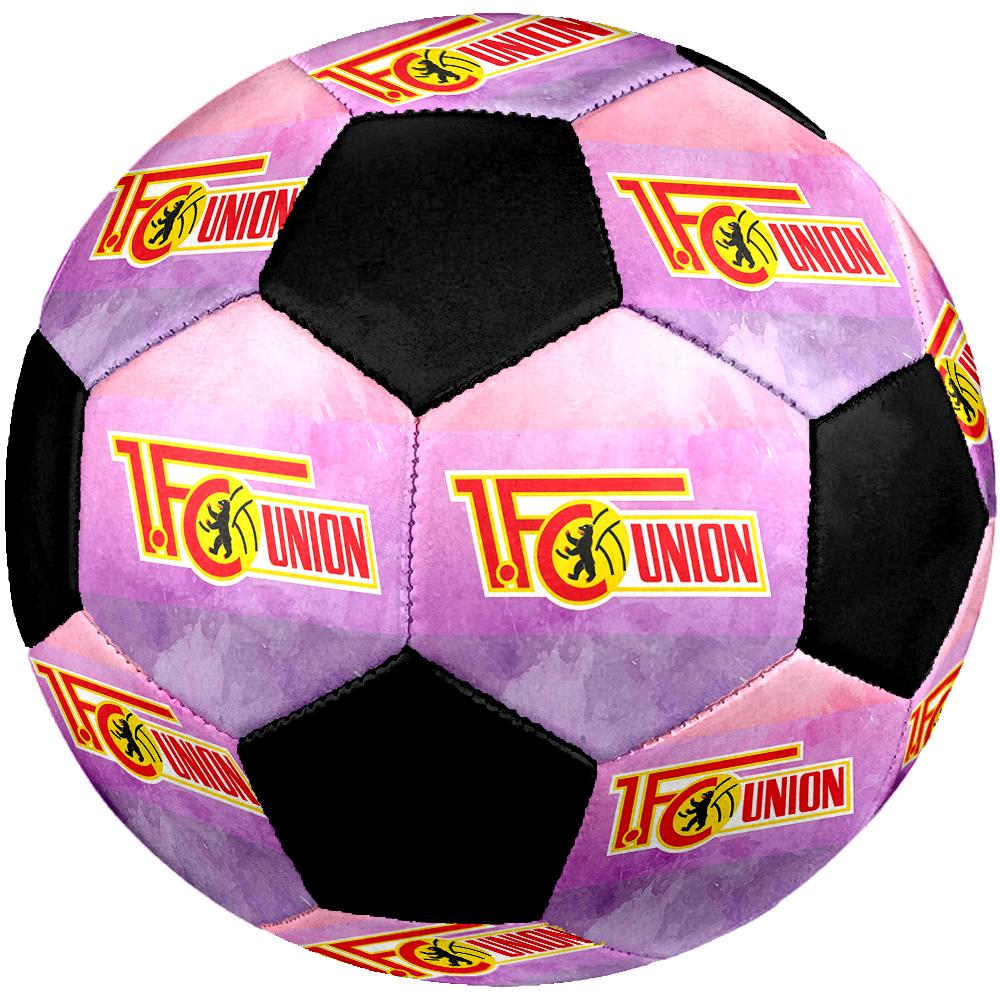 TAGLIA 5 1. Pallone da Calcio FC Union Berlin Colorato Per Tutte le Età Cucito a Macchina PVC Pronto per la Competizione Durevole Alta Rimbalzabilità