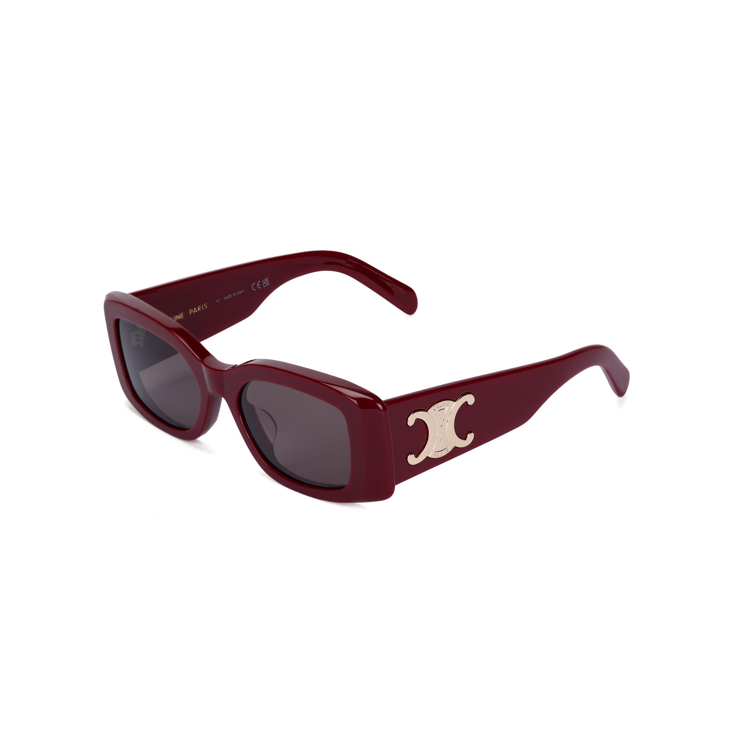 Celine Logo Accented Irregular Frame Sunglasses