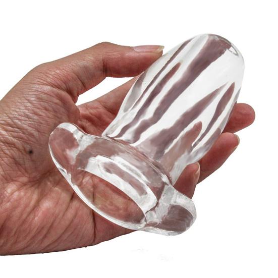 Male Female Hollow Anus Butt Plug Anal Speculum Dilator Device Adult Sex Toy