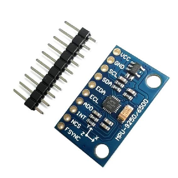 MPU-9250 GY-6500 GY-9250  9-axis Sensor Module I2C/SPI Communications Thriaxis Gyroscope Accelerometer+triaxial Magnetic Field