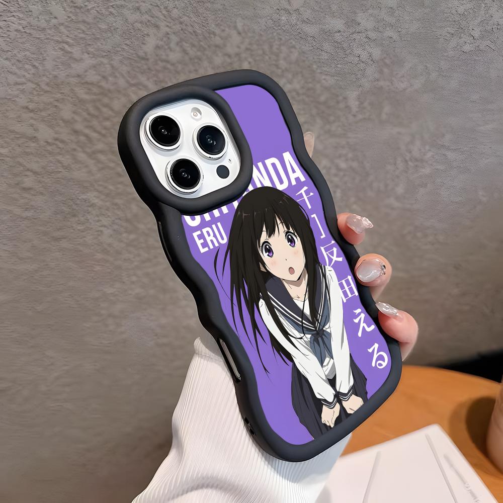 Hyouka Chitanda Wavy Edge TPU Handyhülle für iPhone 17 16 15 14 13 12 11 Air Pro Max Plus Bunte Hülle