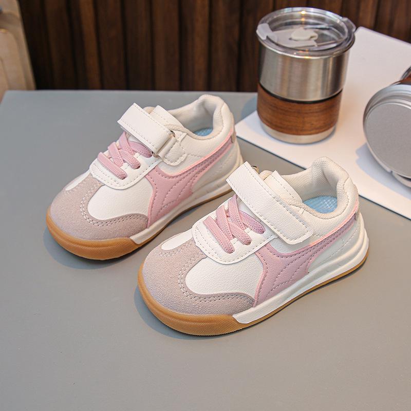 2025 Kids' Agan Sports Shoes: New Spring/Autumn Girls & Boys Soft Sole White Sneakers