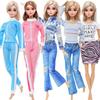 Puppenkleidung für 30cm Puppe Lot Stile Sportoutfits Kleid Röcke Modeoutfits für 1/6 11,5 Zoll Puppe Mädchen Spielzeug(keine Puppen)