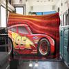Manta de Franela con Estampado de Coches Estilo Dibujos Animados para Sofás Camas Dormitorios Sillas Viajes Pícnics Decoración del Hogar Todas las Estaciones Nuevo Set