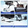 AJW-Support Téléphone Rétroviseur Voiture Universel Multifonctionnel Support Téléphone De Voiture Rotatif Et Rétractable Pour[1085]
