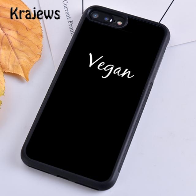 Krajews Vegan Vegetables Veggies Soft Phone Case Cover For IPhone 18 17 Air 16 15 14 plus 11 12 13 pro max coque Fundas
