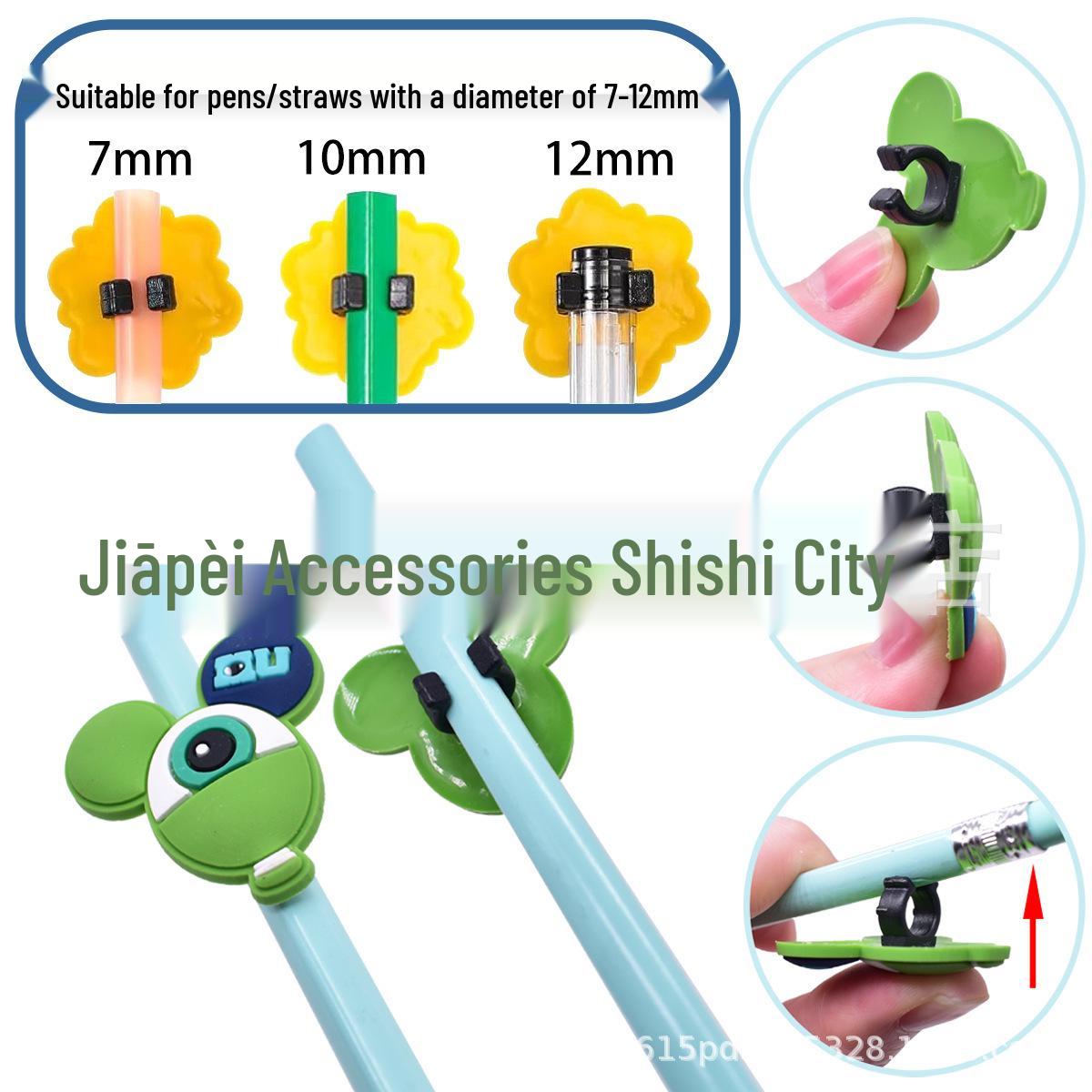 

Creative DIY Handmade Pen Clips & Decorative Accessories for Personalized Writing Instruments