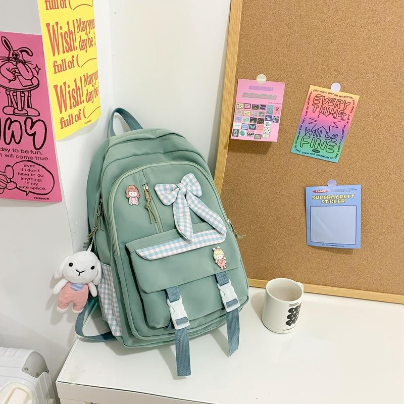 Schoolbag Schoolbag Girls Primary School Students Cute Junior High School Students High School Students Backpack 1011 New Mori Girls Backpack