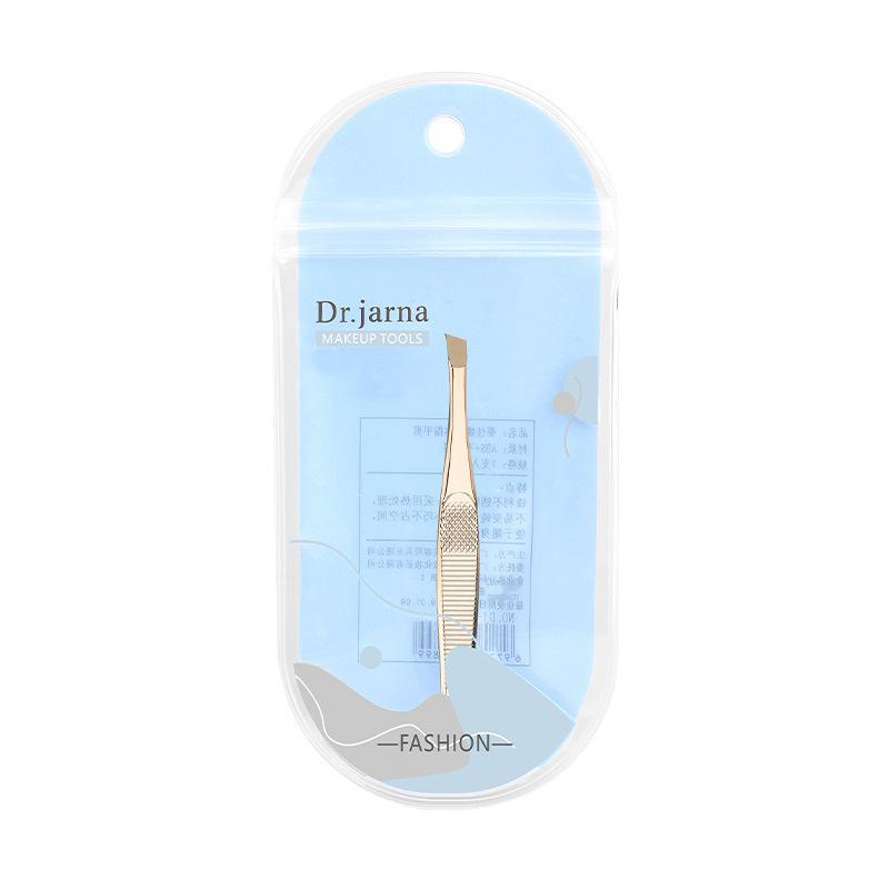 

Пинцеты для бровей и ресниц Tijiana Gold из нержавеющей стали — плоские срезы для точного выщипывания и подравнивания волос