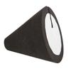 Yibuy 4-Piece Replacement Piezo Trigger Foam Cone Set for Electronic Drums, 35mm X 37mm, Black